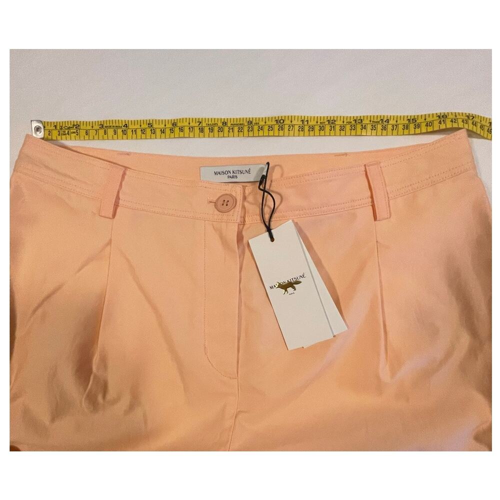 Maison Kitsune Peach Pants New with Tags - Picture 5 of 8